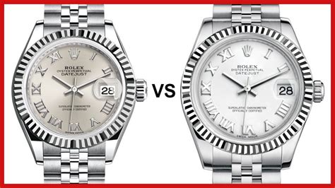 Rolex vs lady Datejust